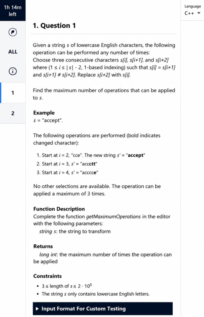 Microsoft Coding Assessment 最新真题 | HackerRank 三道题全拆解 Microsoft Coding Assessment 最新真题 | HackerRank 三道题全拆解