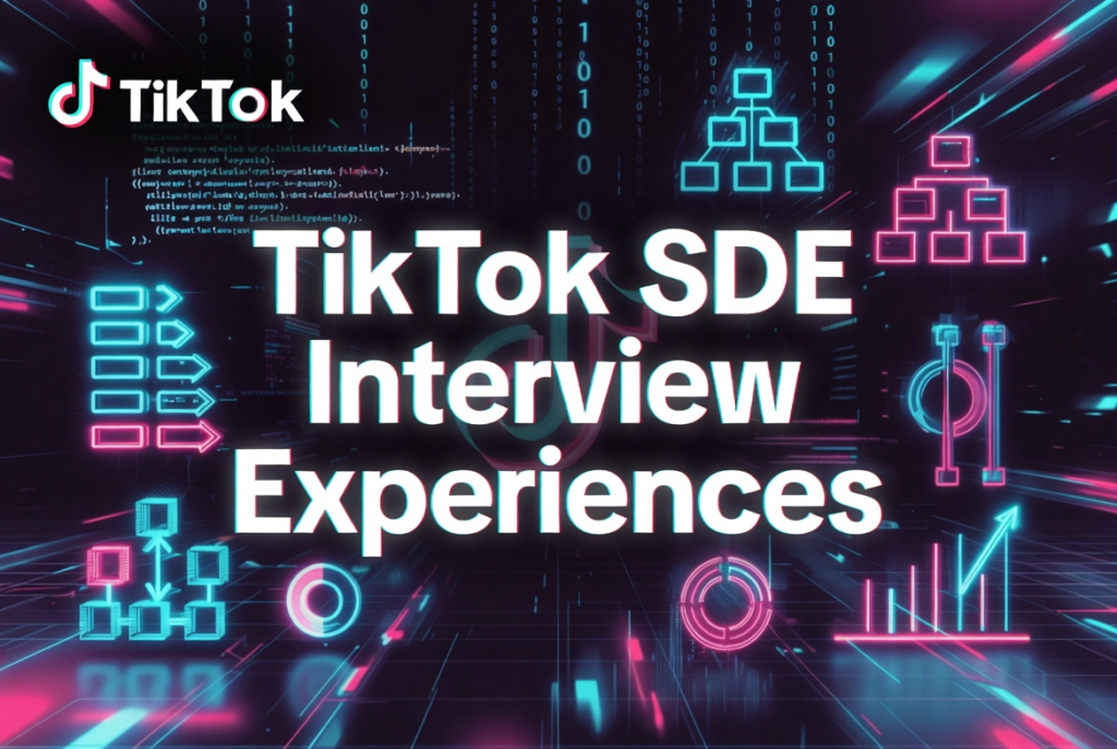 TikTok SDE 面经｜四轮 VO 全记录，每道 coding 都会被深问