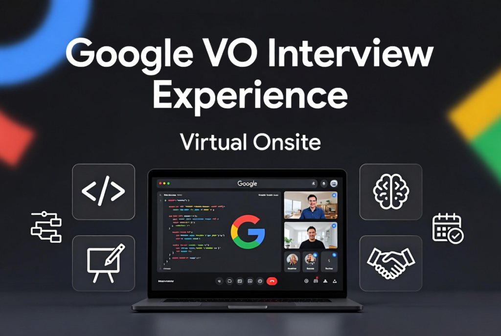 Google VO 面经｜R1 两轮全记录，coding + 纯 BQ 各一轮