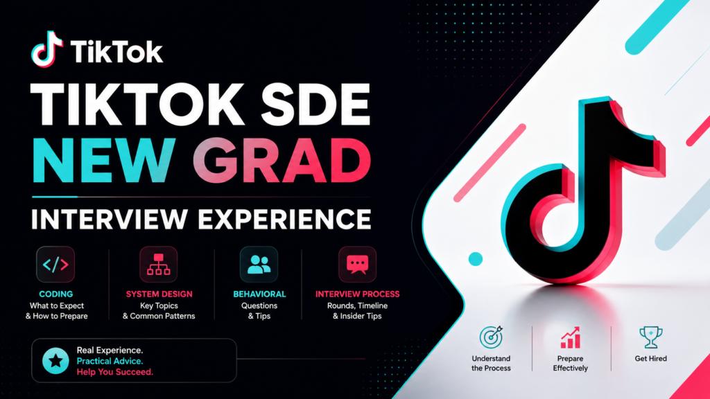TikTok SDE 面经｜OA 到 VO 四轮全记录：– InterviewShow