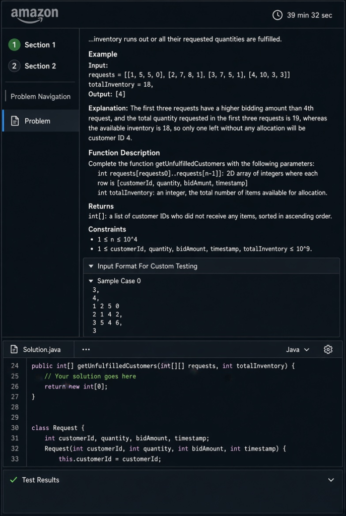 Amazon AI Coding 最新面经｜八月最难场次，六场过完已约 VO