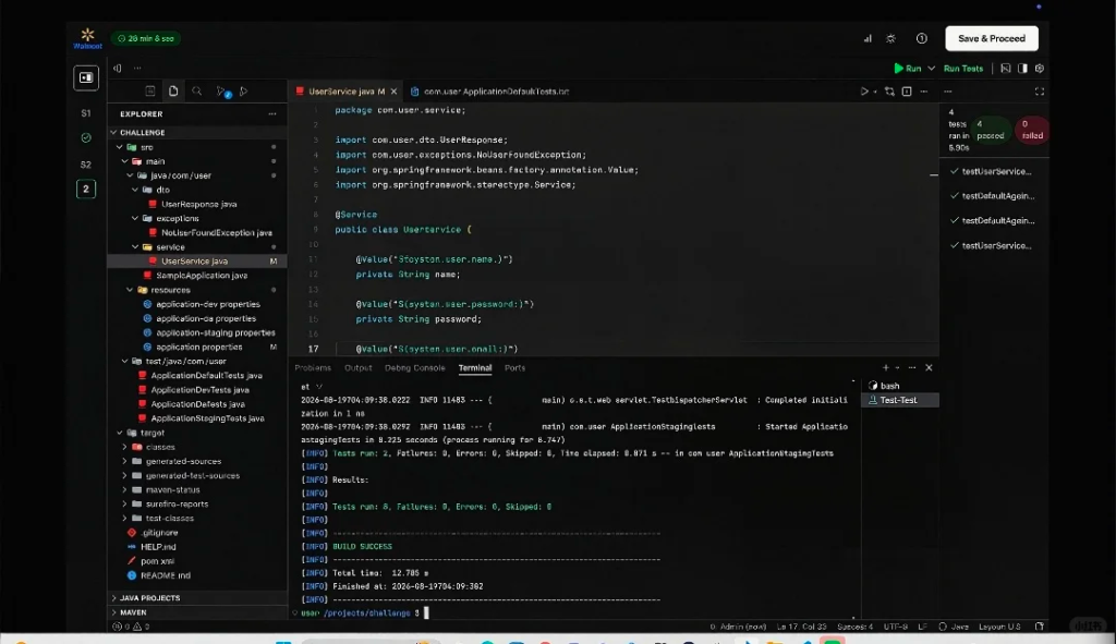 Walmart OA AI Coding 面经｜两题，按这个思路做不会卡