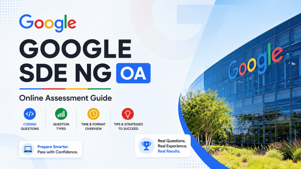 Google SDE NG OA 真题｜8 月场次两题复盘