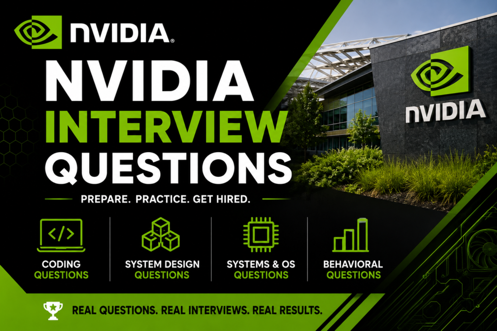 NVIDIA interview questions｜从 Recruiter Call 到 VO