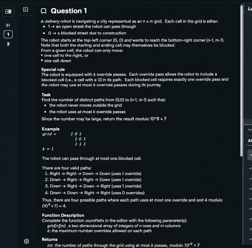 Amazon SDE OA 面经：2 道 Coding 题目与解题思路