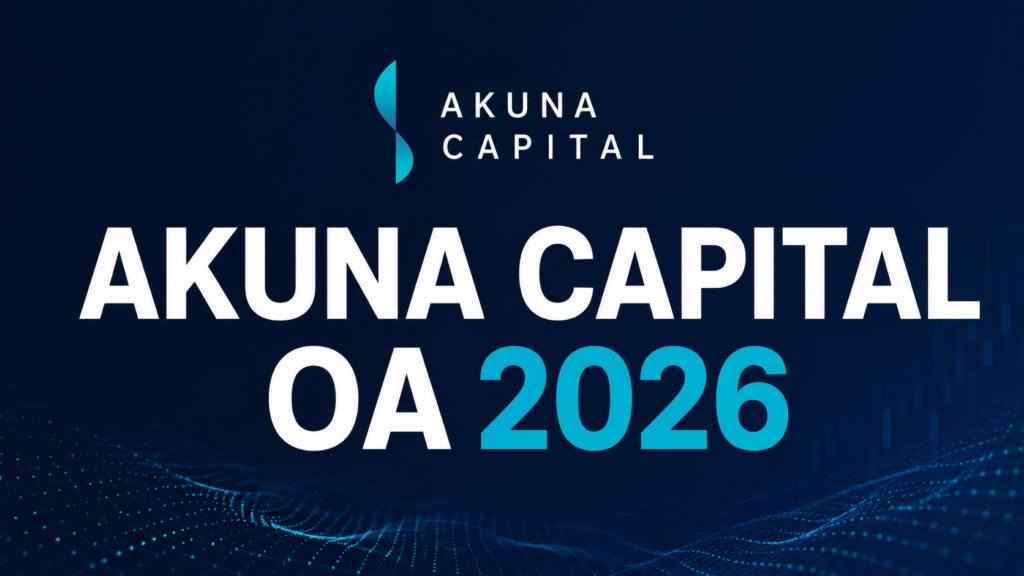 Akuna Capital OA｜三题思路分享，quant 厂风格很有特点